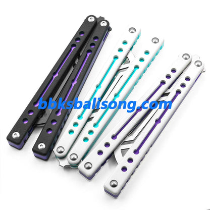 New TOUCH TIMES Nautilus V2 Balisong Clone Hiding Zen Pins