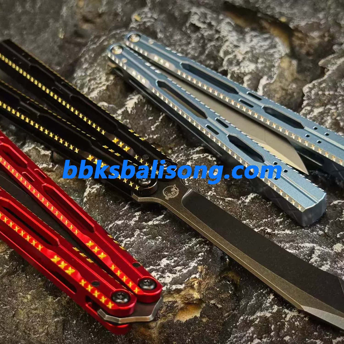 Porcuedge Eaves-Ling xi Original Authentic Balisong Aluminum Handle