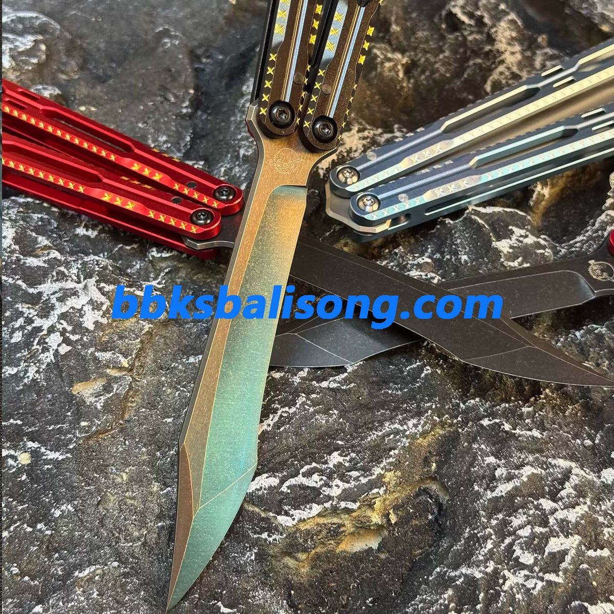 Porcuedge Eaves-Ling xi Original Authentic Balisong Aluminum Handle