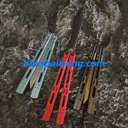 Porcuedge Eaves-Ling xi Original Authentic Balisong Aluminum Handle