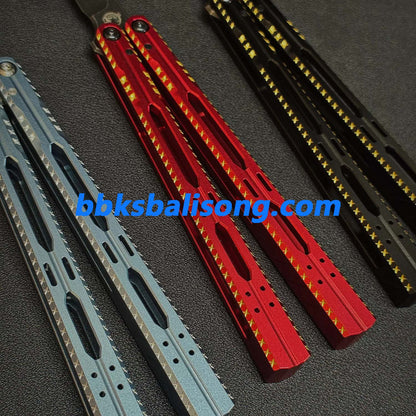 Porcuedge Eaves-Ling xi Original Authentic Balisong Aluminum Handle