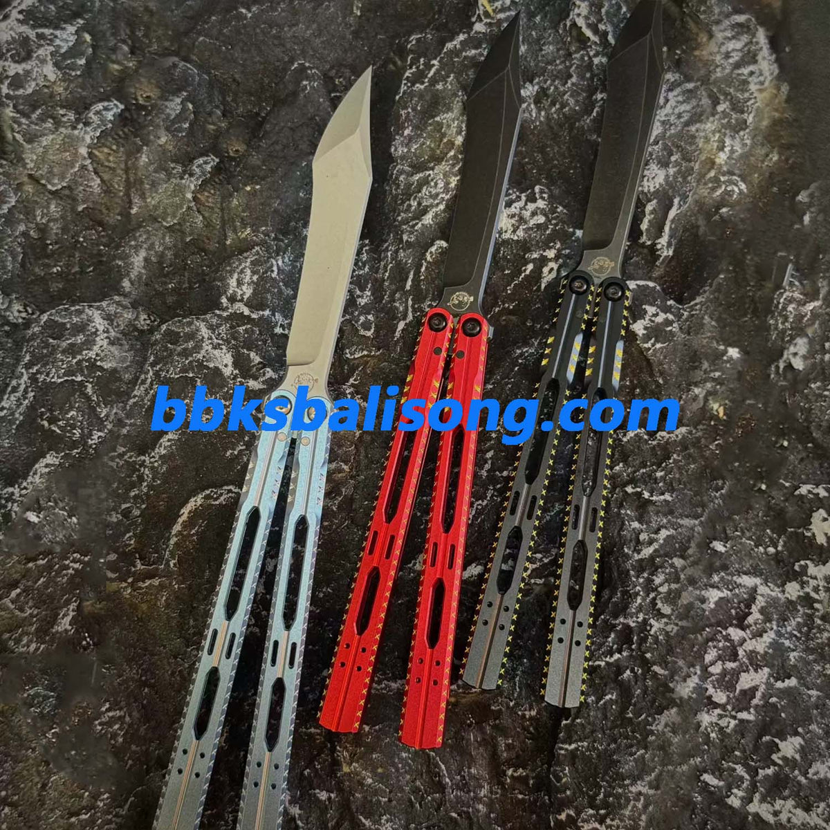 Porcuedge Eaves-Ling xi Original Authentic Balisong Aluminum Handle