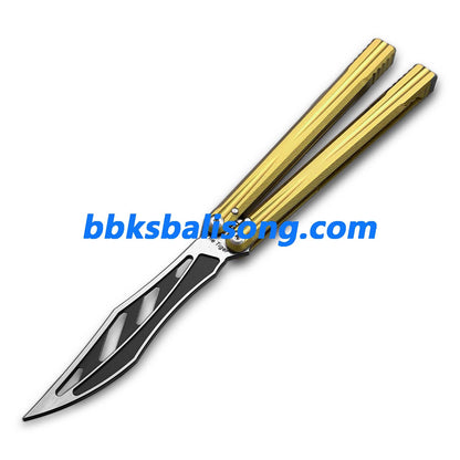 TITAN x Purple Smoke Studio The Tiger V2 Balisong 7075 Aluminum