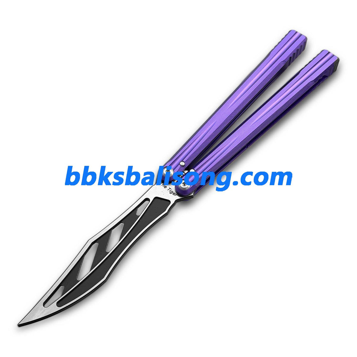 TITAN x Purple Smoke Studio The Tiger V2 Balisong 7075 Aluminum
