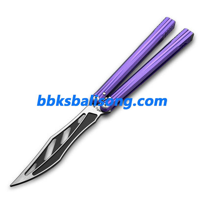 TITAN x Purple Smoke Studio The Tiger V2 Balisong 7075 Aluminum
