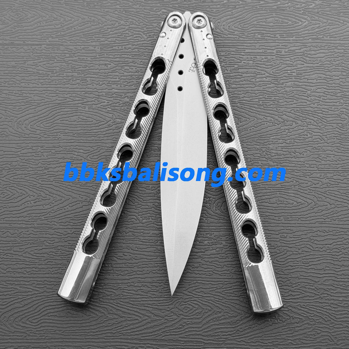TOA DS-1 Authentic Balisong Titanium Handle SLD Steel Blade