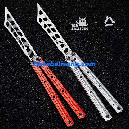 TOA & LTESRYE Design Portunus Balisong 7075 Aluminum Handle