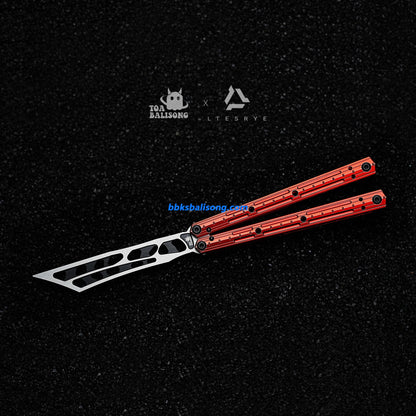 TOA & LTESRYE Design Portunus Balisong 7075 Aluminum Handle