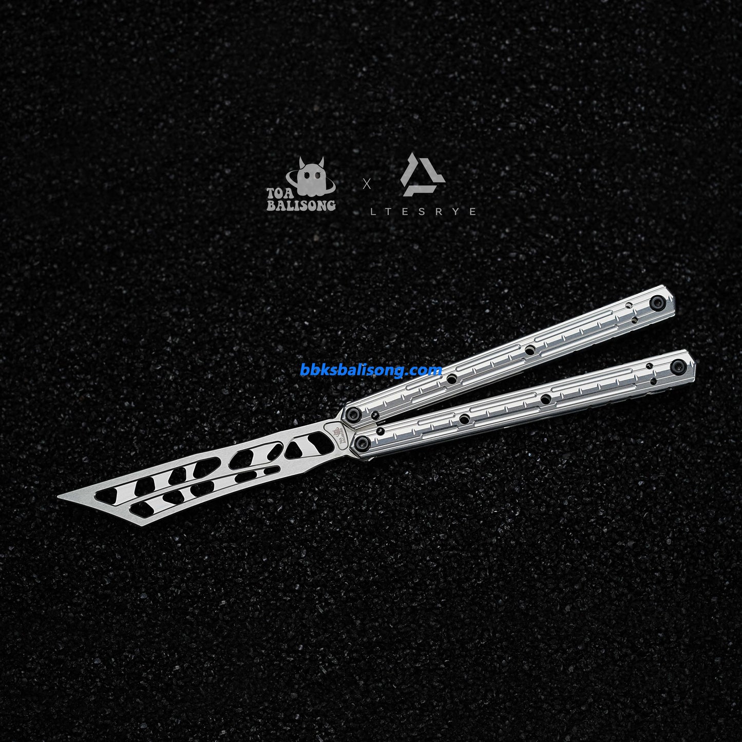 TOA & LTESRYE Design Portunus Balisong 7075 Aluminum Handle