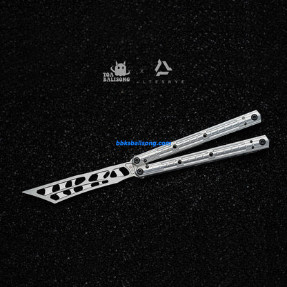 TOA & LTESRYE Design Portunus Balisong 7075 Aluminum Handle