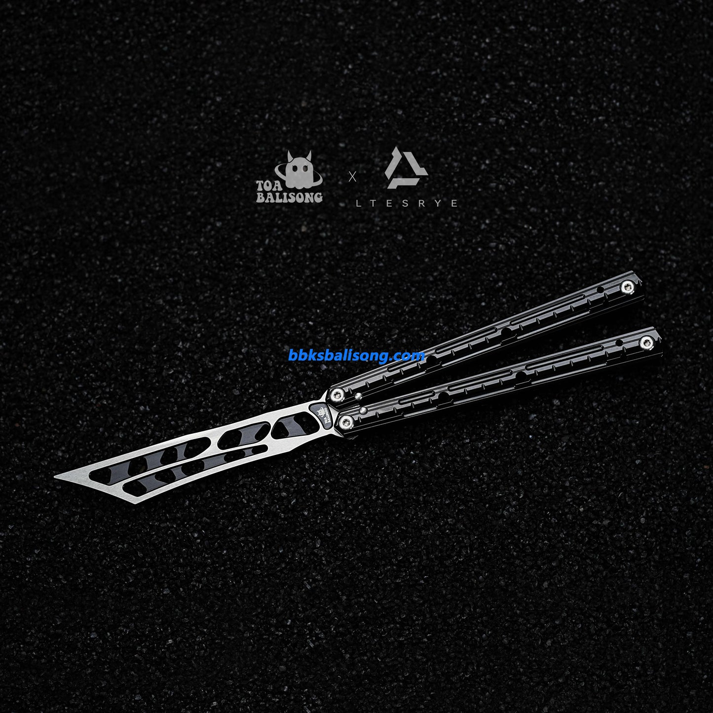 TOA & LTESRYE Design Portunus Balisong 7075 Aluminum Handle