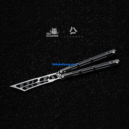 TOA & LTESRYE Design Portunus Balisong 7075 Aluminum Handle