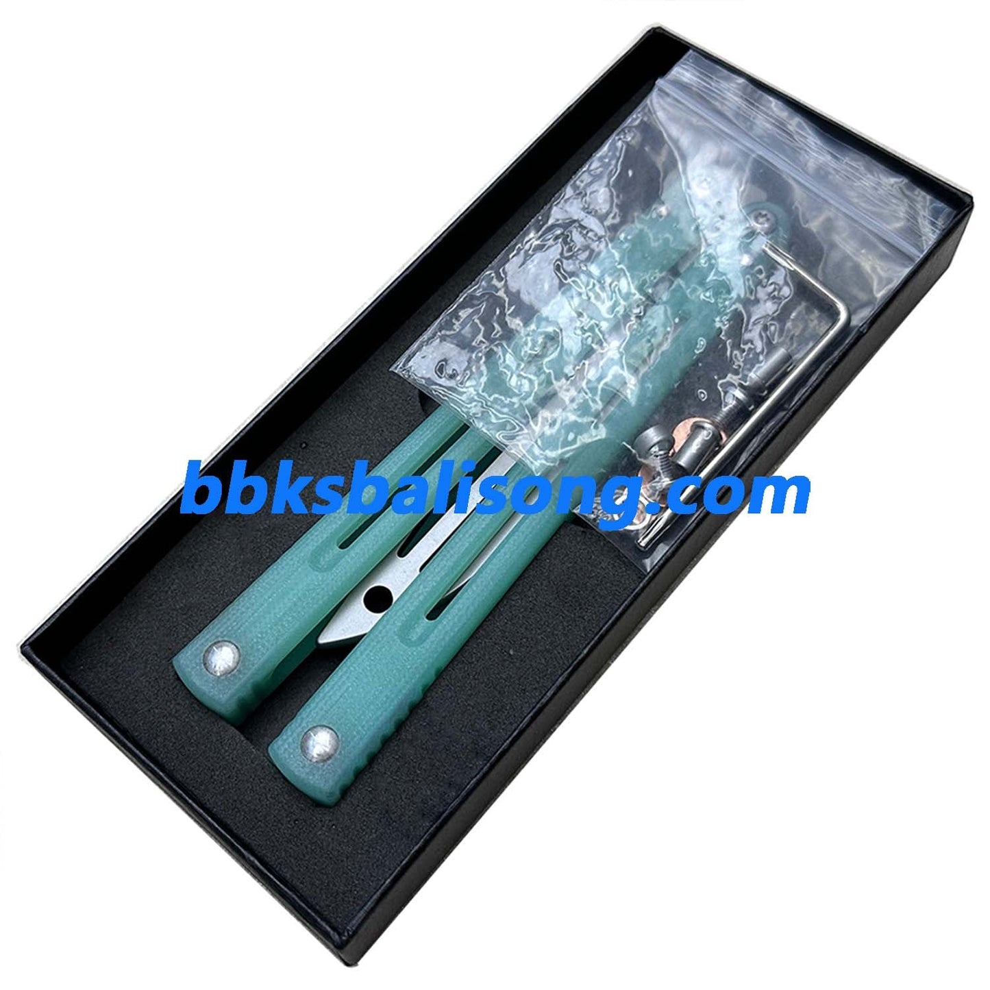 TOUCH TIMES Hairtail Balisong G10 Handle Bushings System