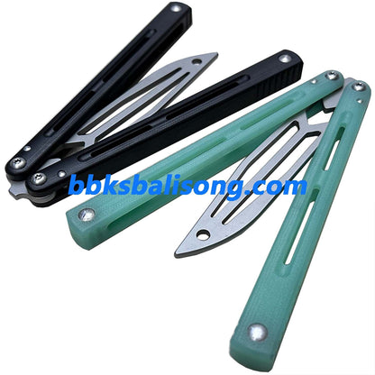 TOUCH TIMES Hairtail Balisong G10 Handle Bushings System