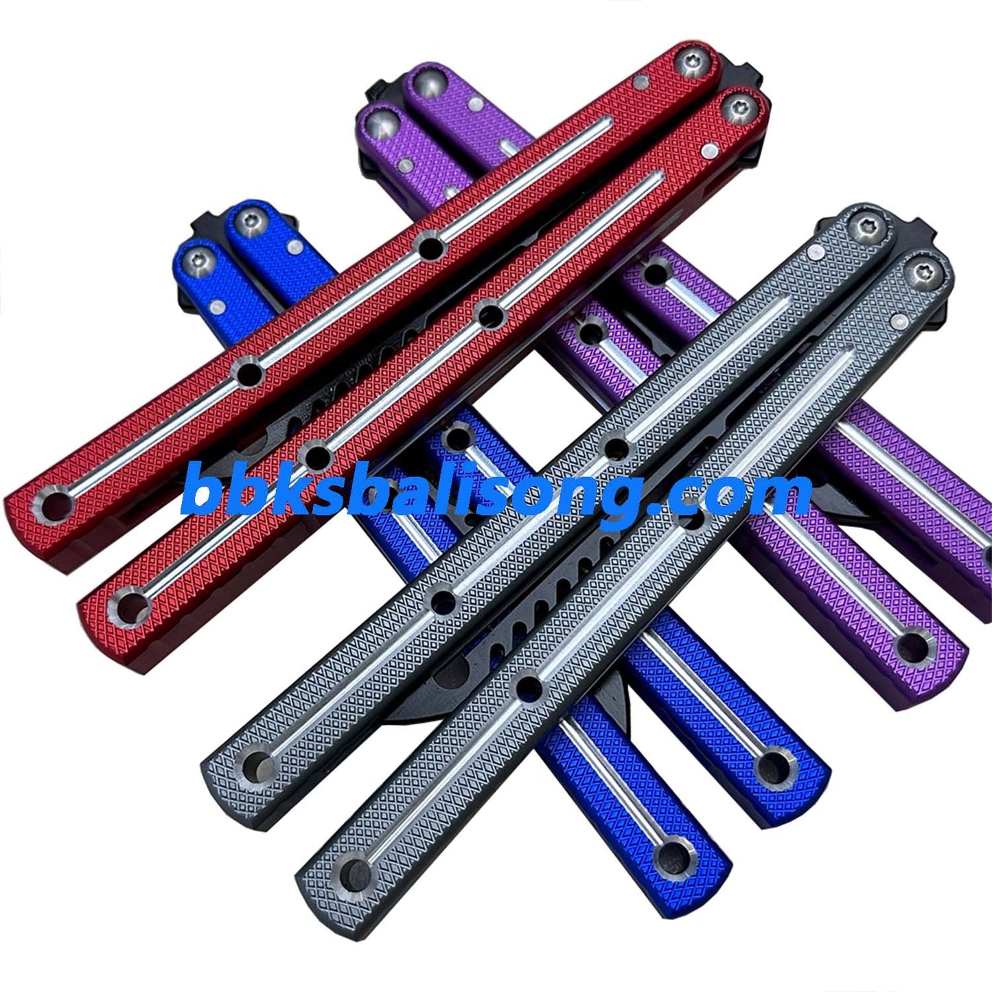 TOUCH TIMES Kraken V3 Balisong Clone 6061 Aluminum Handle