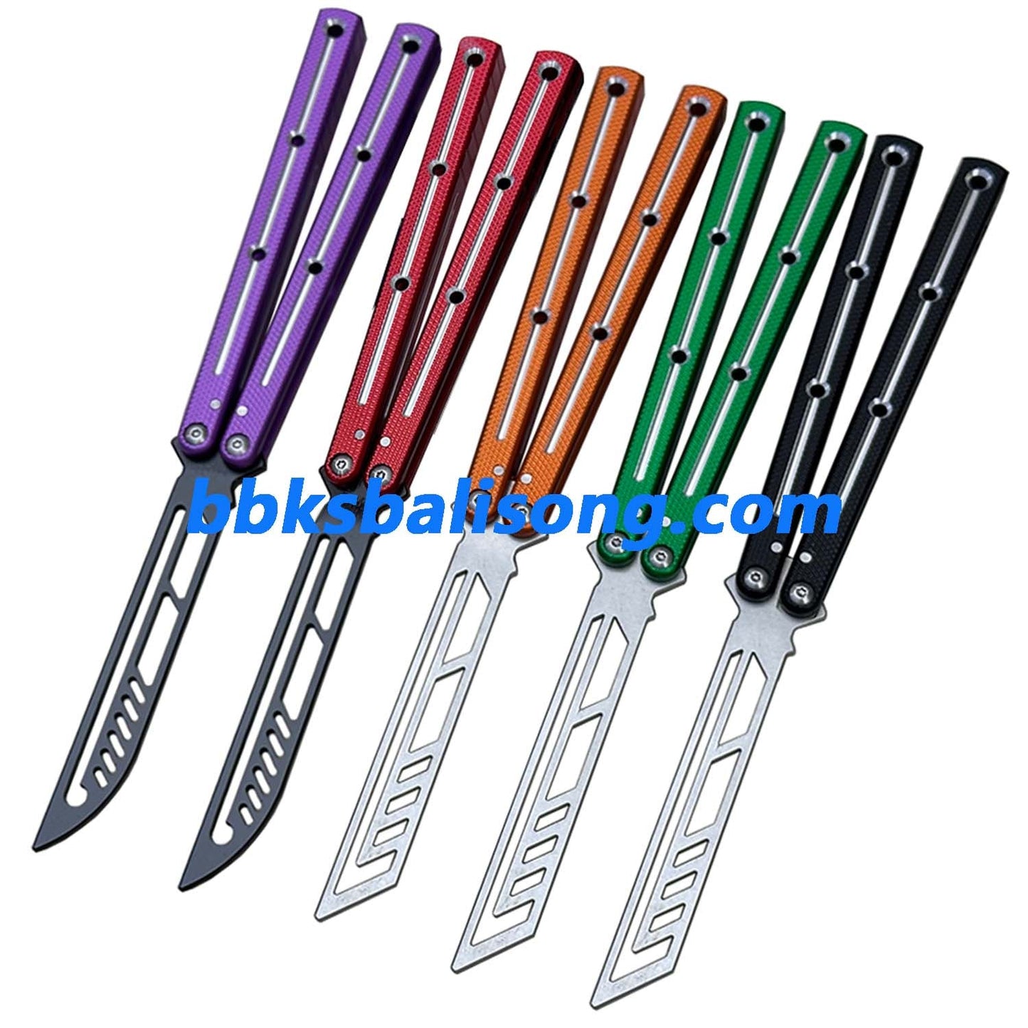 TOUCH TIMES Kraken V3 Balisong Clone 6061 Aluminum Handle