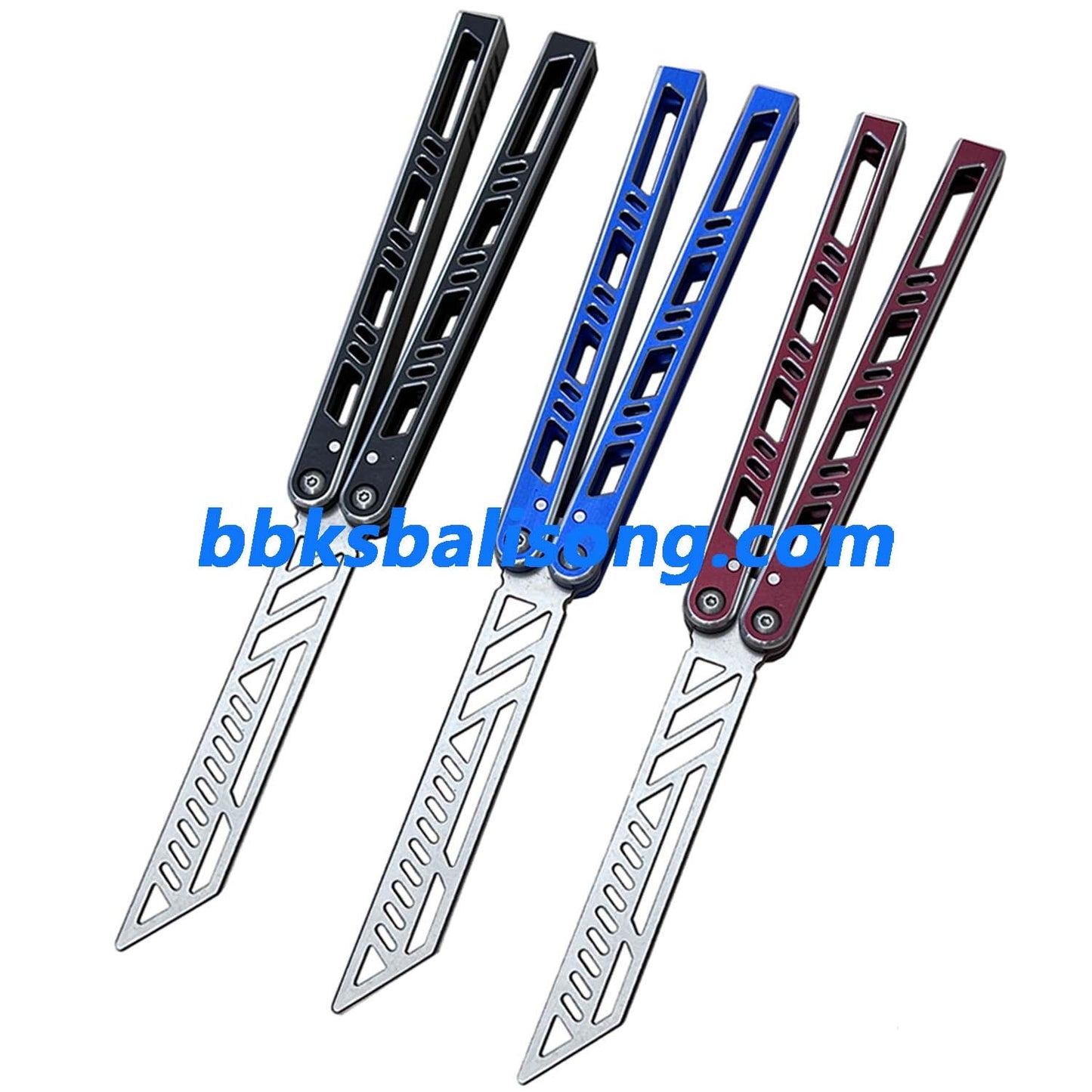 TOUCH TIMES Megalodon Balisong Clone 7075 Aluminum Handle