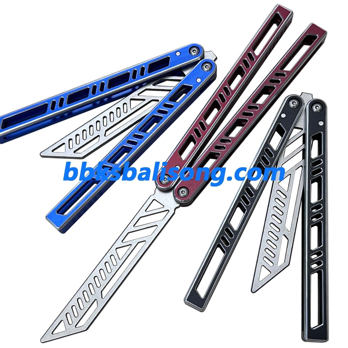 TOUCH TIMES Megalodon Balisong Clone 7075 Aluminum Handle