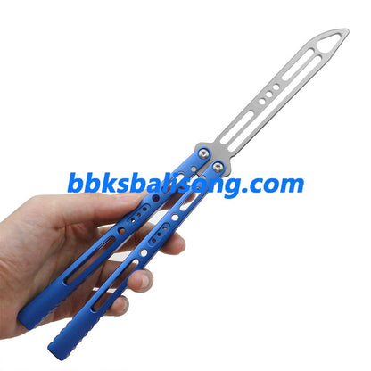 TOUCH TIMES Sentinel Balisong Trainer Clone 6061 Aluminum Handle