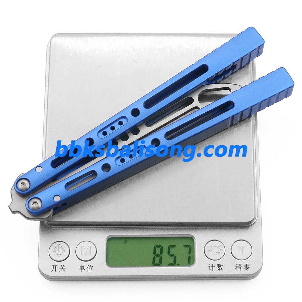 TOUCH TIMES Sentinel Balisong Trainer Clone 6061 Aluminum Handle