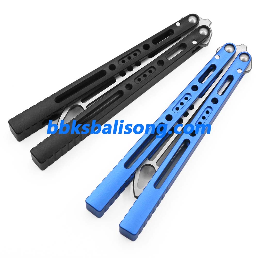 TOUCH TIMES Sentinel Balisong Trainer Clone 6061 Aluminum Handle