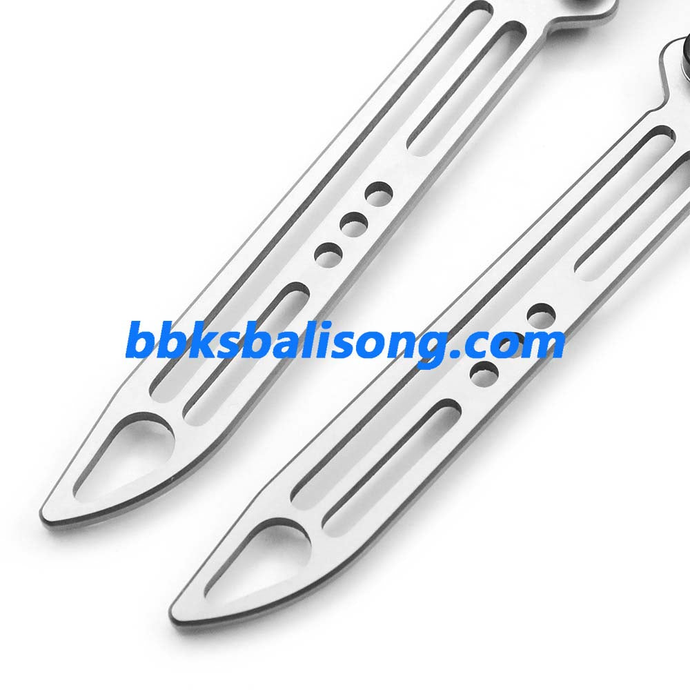 TOUCH TIMES Sentinel Balisong Trainer Clone 6061 Aluminum Handle