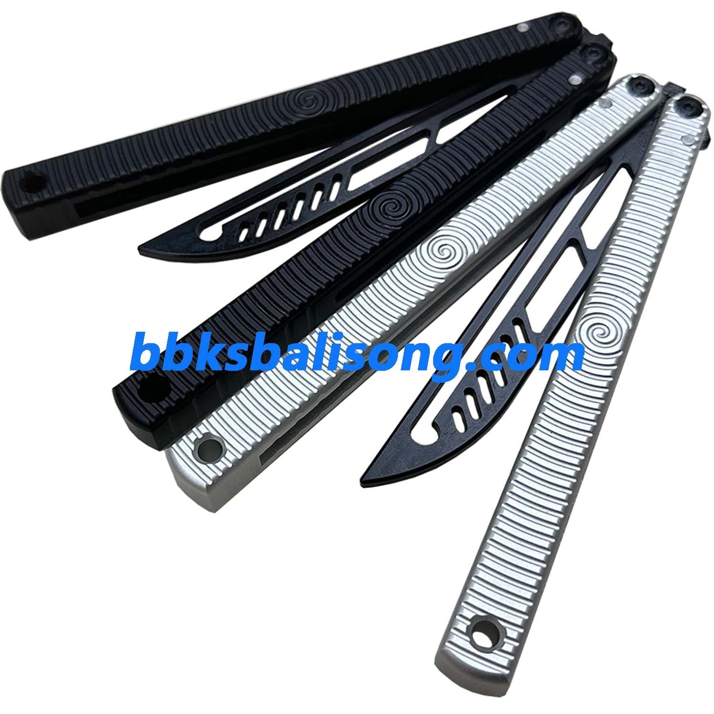 TOUCH TIMES Spiral Kraken V2.5 Balisong Clone 6061 Aluminum Speed Channel handle