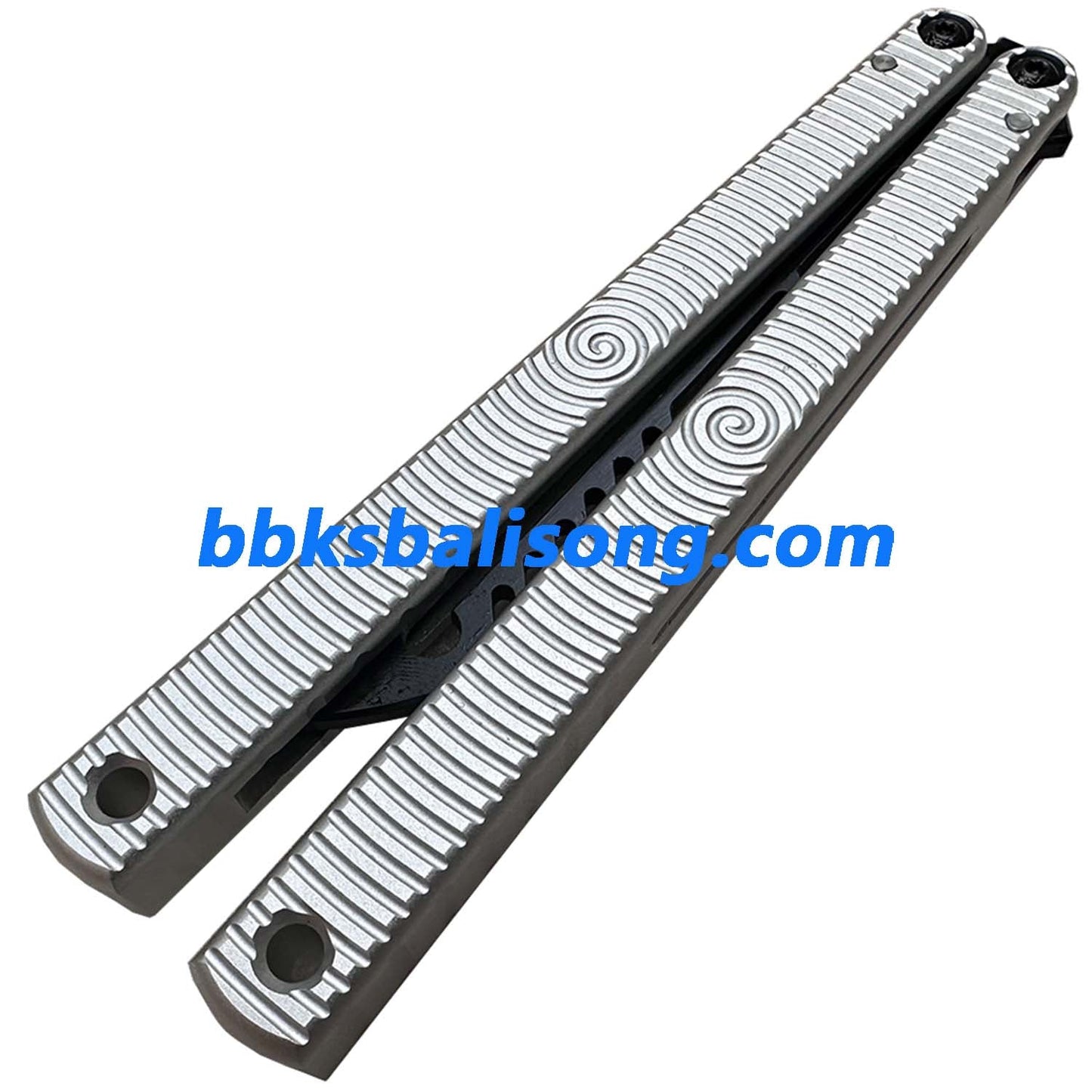 TOUCH TIMES Spiral Kraken V2.5 Balisong Clone 6061 Aluminum Speed Channel handle