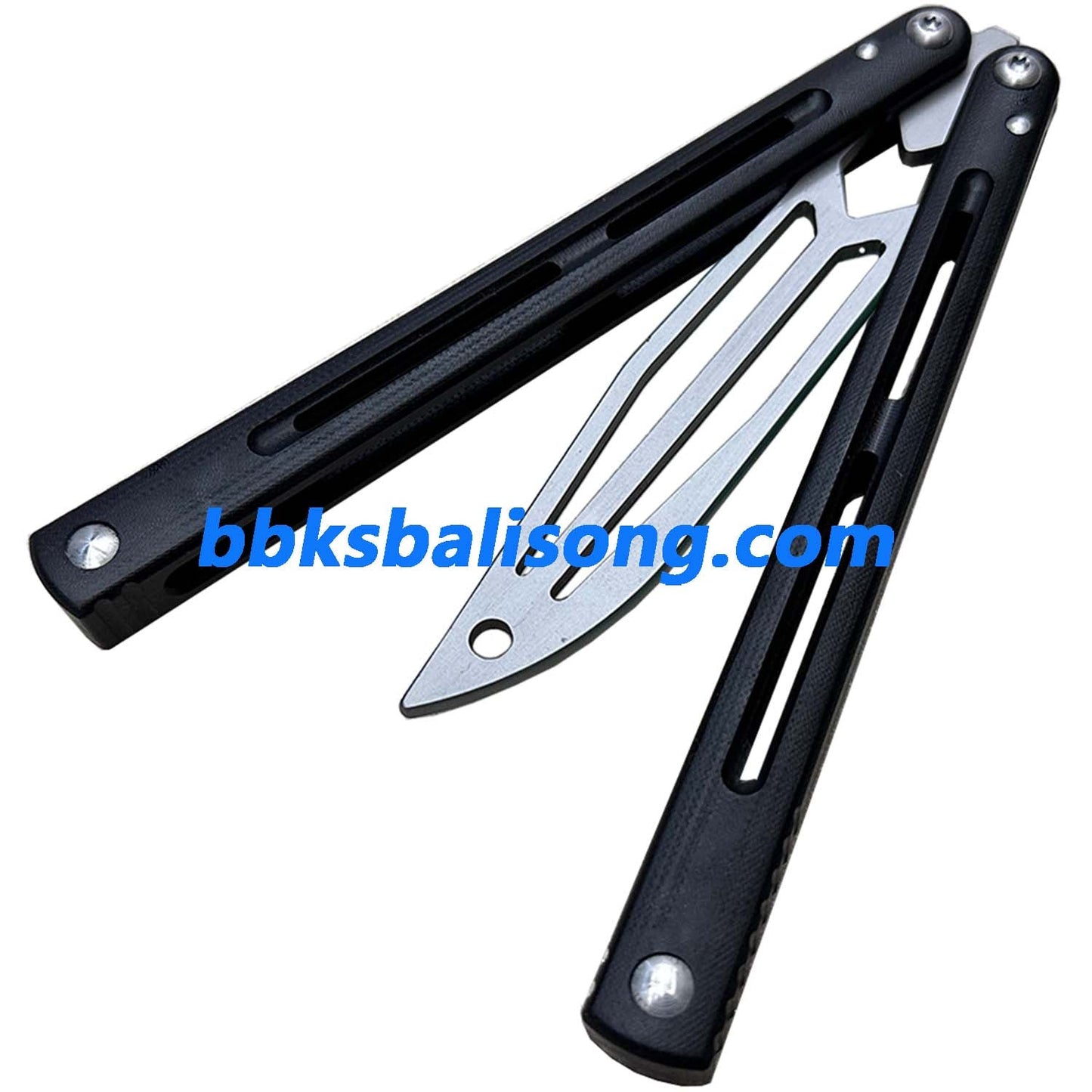 TOUCH TIMES Hairtail Balisong G10 Handle Bushings System