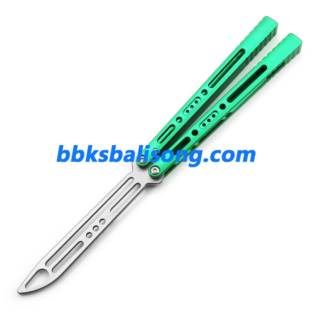 TOUCH TIMES Sentinel Balisong Trainer Clone 6061 Aluminum Handle