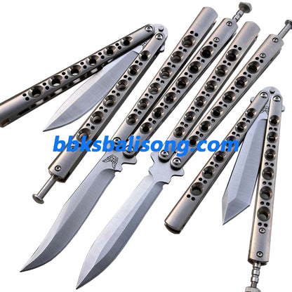 Theone Ti BM42/BM43/BM46/BM47 Balisong Clone Titanium Handle