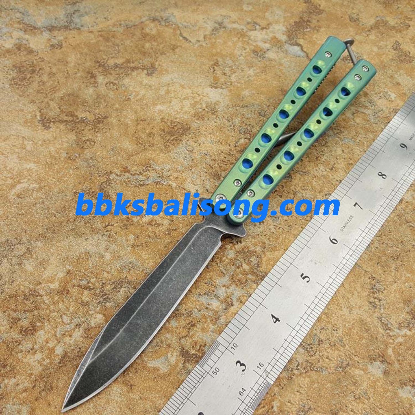 Theone BM51 V3 Balisong Clone Titanium Handle