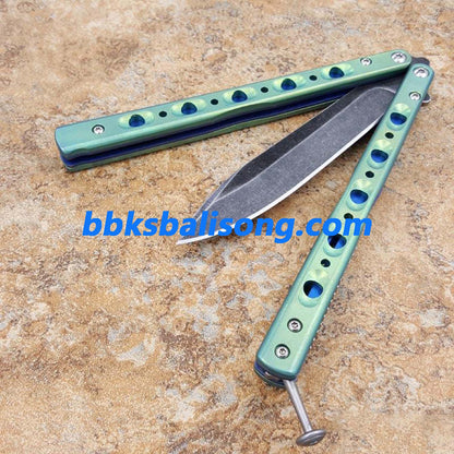 Theone BM51 V3 Balisong Clone Titanium Handle