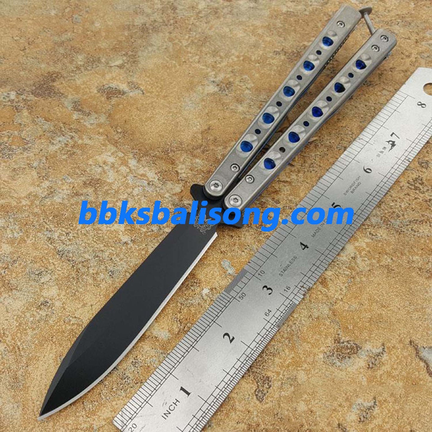 Theone BM51 V3 Balisong Clone Titanium Handle