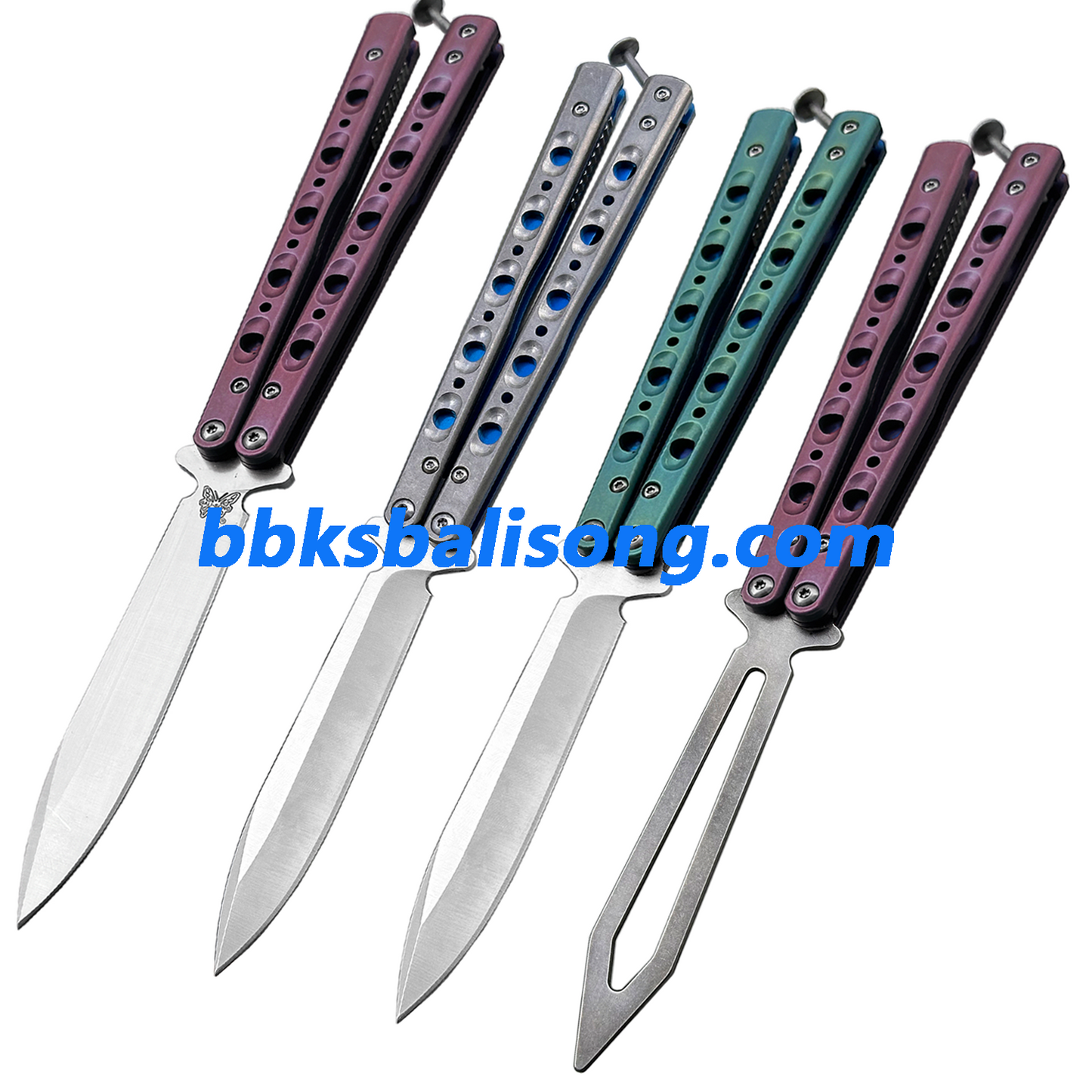 Theone BM51 V3 Balisong Clone Titanium Handle