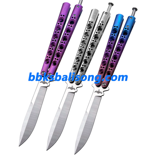 Theone Benchmade BM42 Balisong Clone Titanium Handle