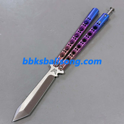 Theone Benchmade BM46 BM47 Balisong Clone Titanium Handle