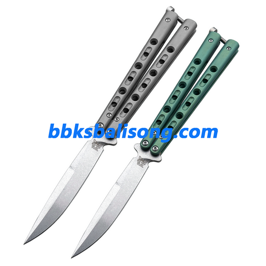 Theone Benchmade BM62 Balisong Clone Titanium Handle