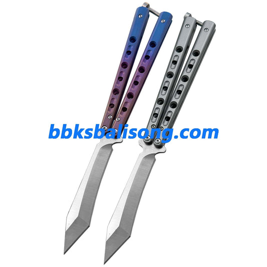 Theone Benchmade BM67 Balisong Clone Titanium Handle