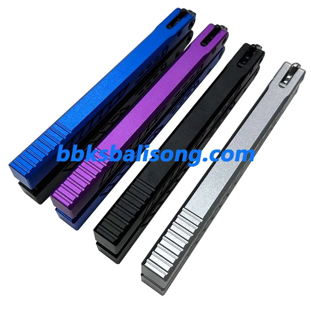 Theone Falcon Balisong 6061 Aluminum Handle Bushings System BBKSbalisong