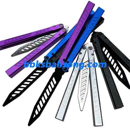 Theone Falcon Balisong 6061 Aluminum Handle Bushings System BBKSbalisong