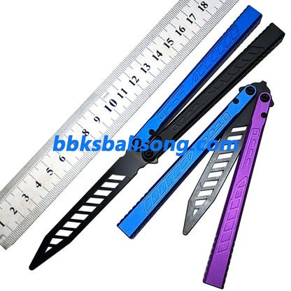 Theone Falcon Balisong 6061 Aluminum Handle Bushings System BBKSbalisong