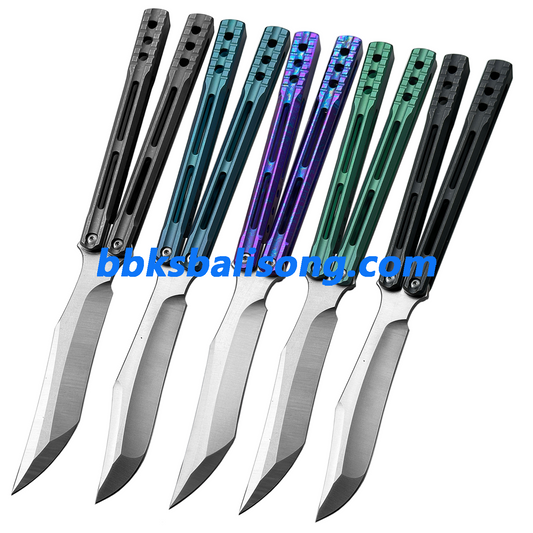 Theone Orca Balisong Clone Titanium Handle