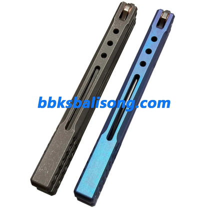 Theone Orca Balisong Clone Titanium Handle BBKSbalisong