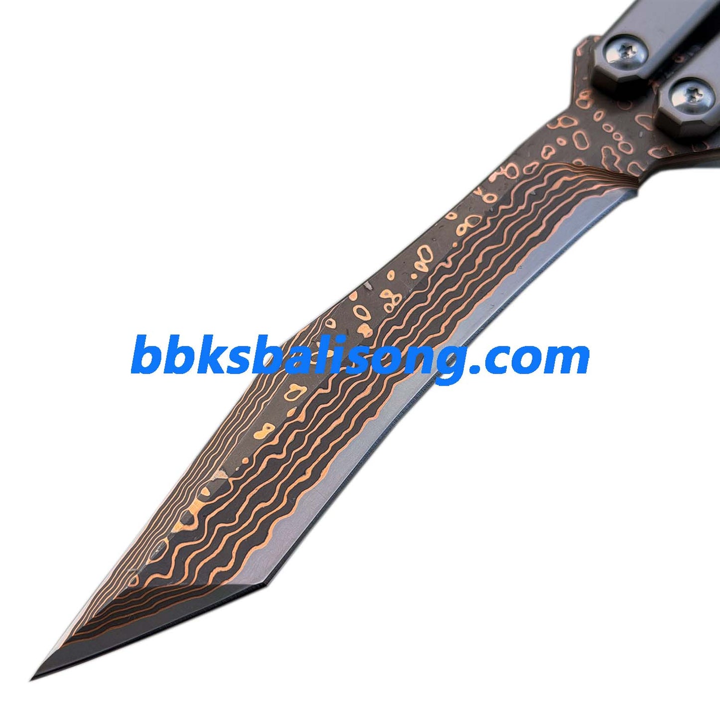 Theone Reaper Balisong Clone Titanium Handle