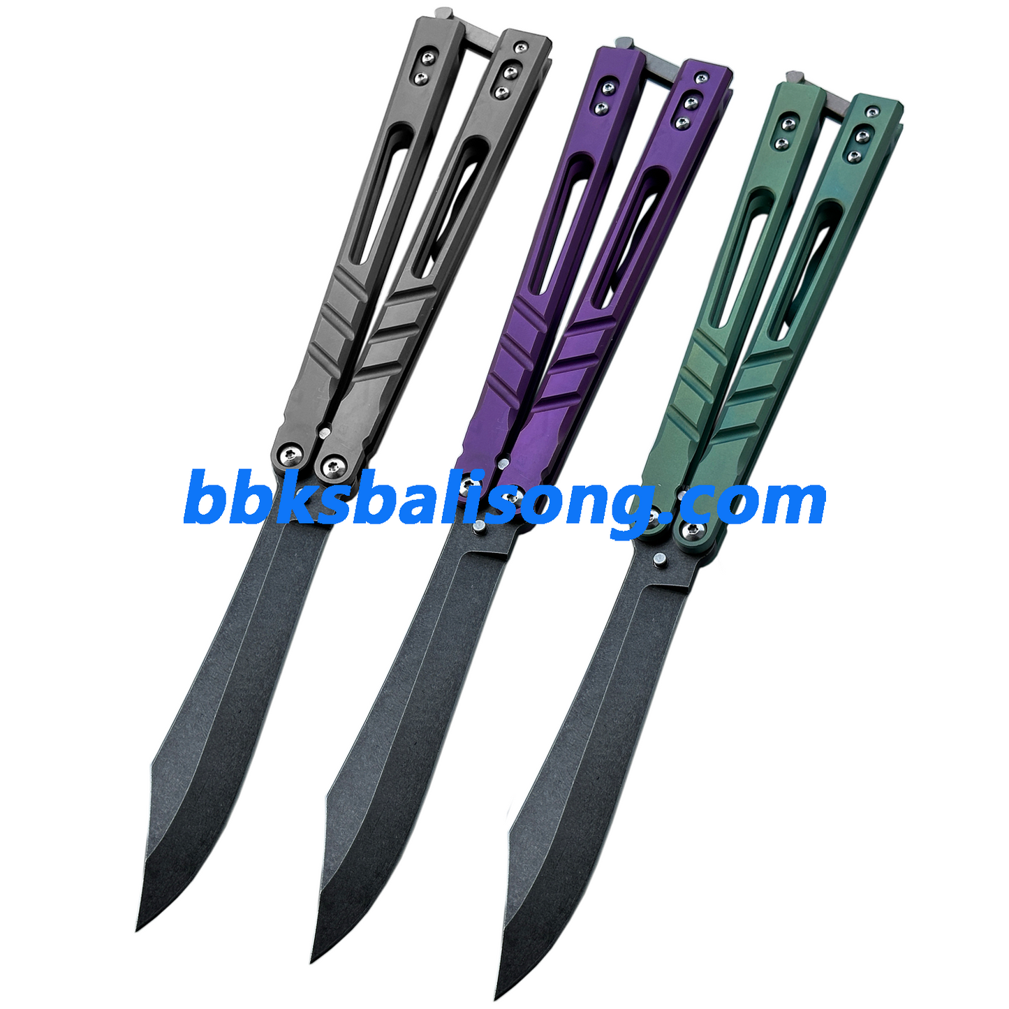 Theone Sandwich AB (Alpha Beast) Balisong Clone Titanium Handle