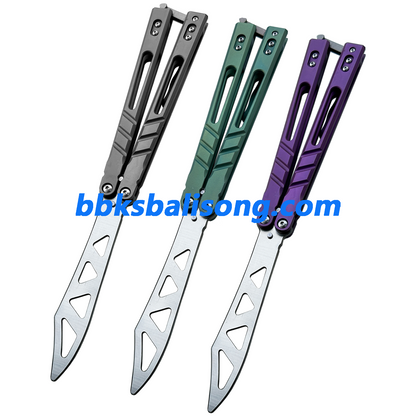 Theone Sandwich AB (Alpha Beast) Balisong Clone Titanium Handle