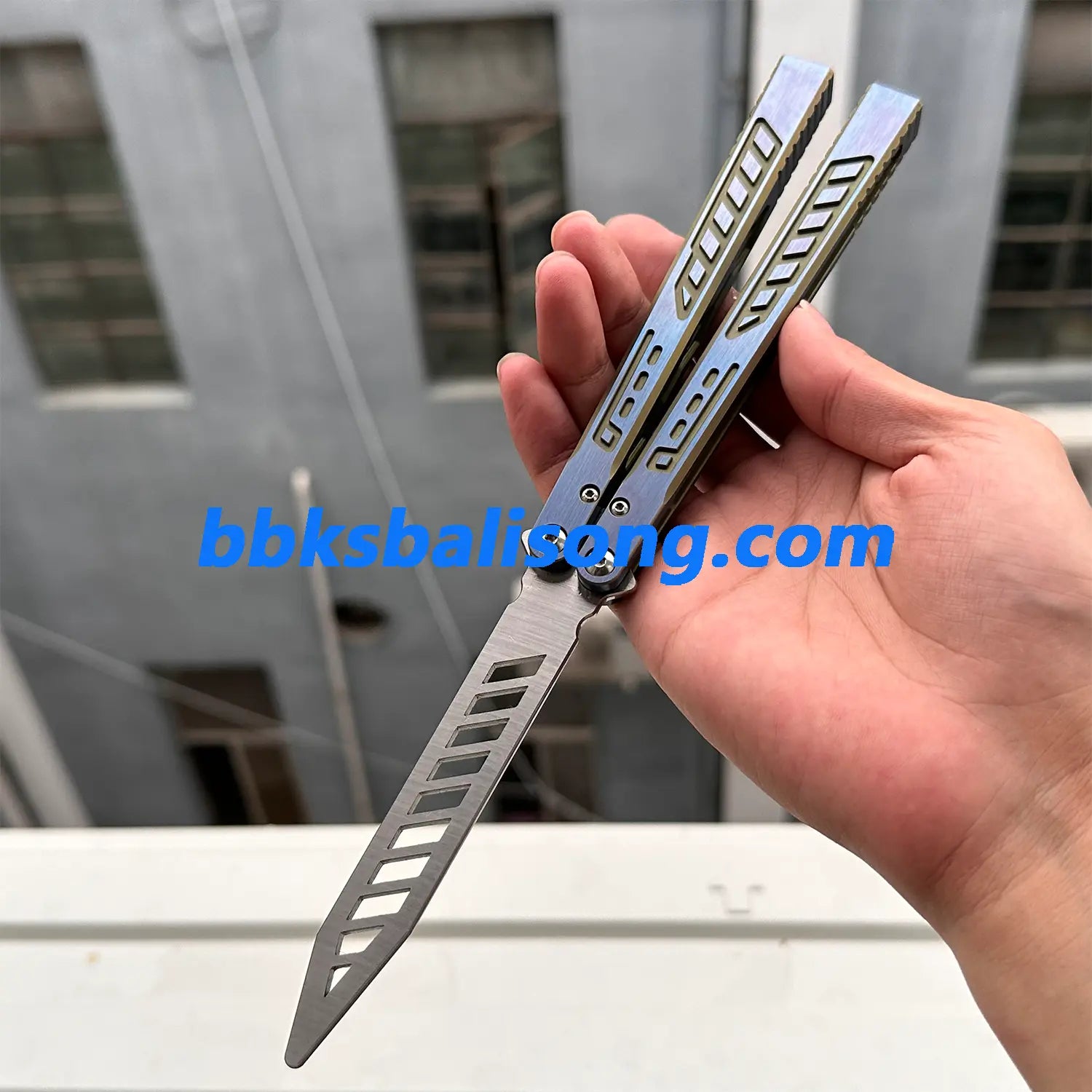 Theone Titanium Falcon Balisong BBKSbalisong