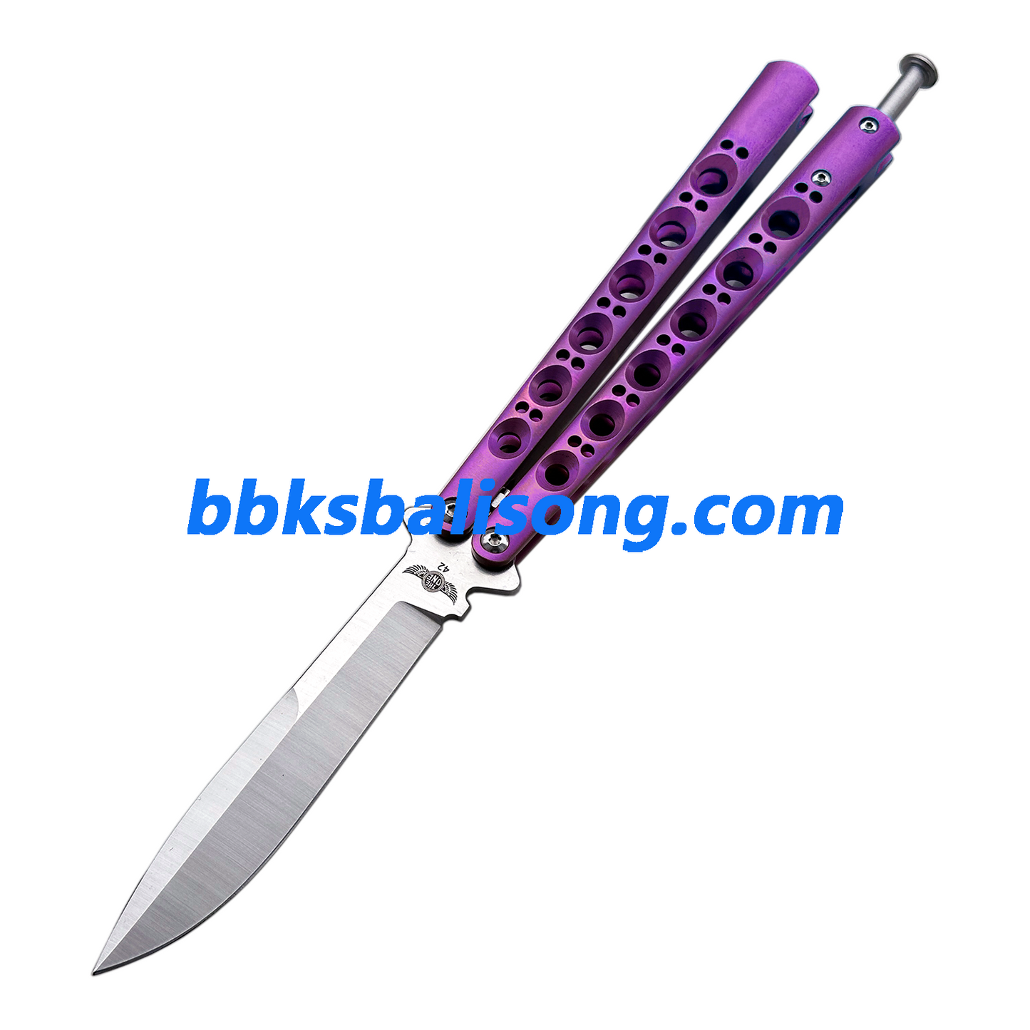 Theone Benchmade BM42 Balisong Clone Titanium Handle