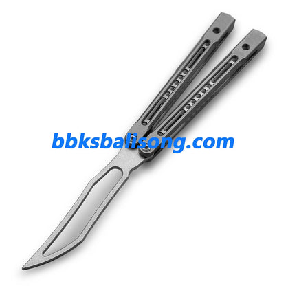 Theone Monarch V2 Balisong Clone Titanium Handle